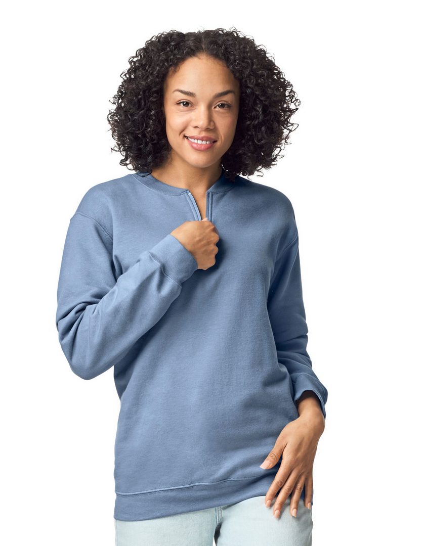 Gildan Softstyle® Midweight Adult Fleece 1/4 Zip Sweatshirt