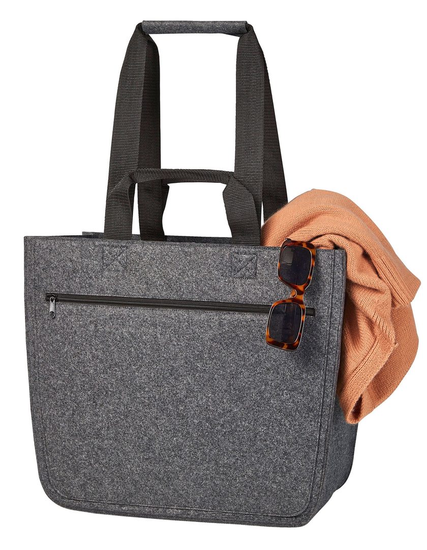 Halfar Felt Shopper Softbasket