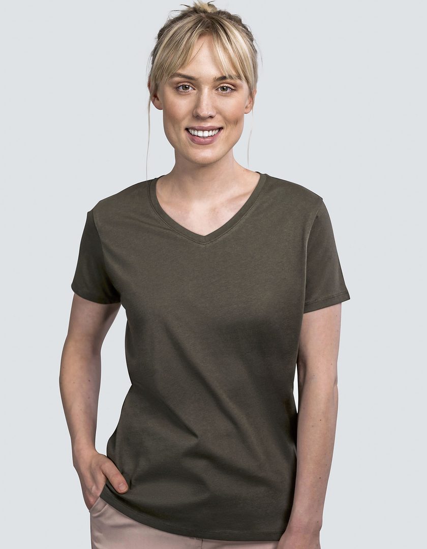 HRM Women´s Luxury V-Neck Tees