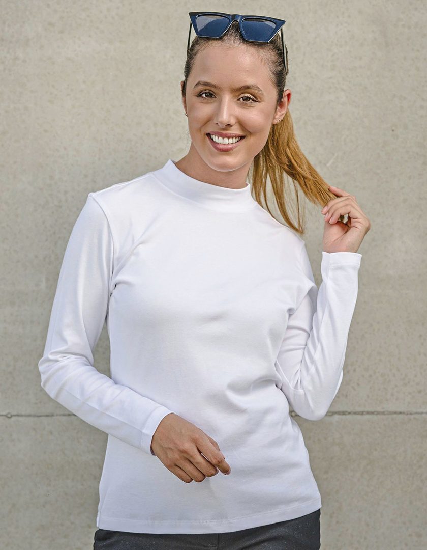 HRM Women´s Premium Highneck Longsleeve Tees