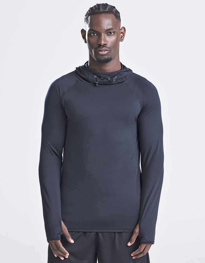 Just Cool Men´s Cool Cowl Neck Top