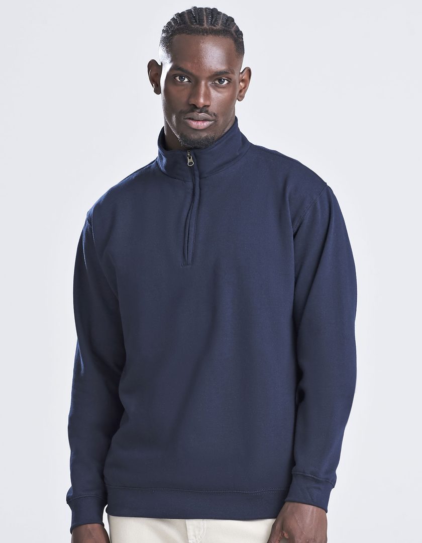 Just Hoods Sophomore 1/4 Zip Sweat