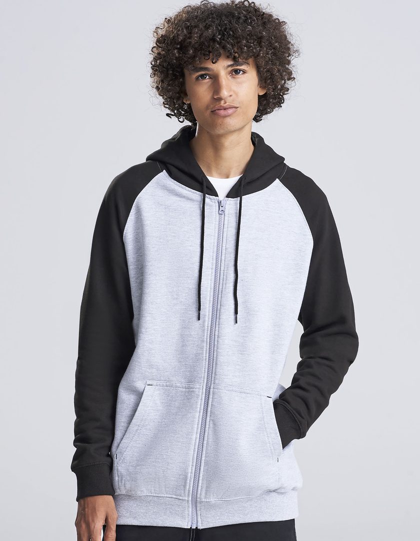 Just Hoods Baseball Zoodie