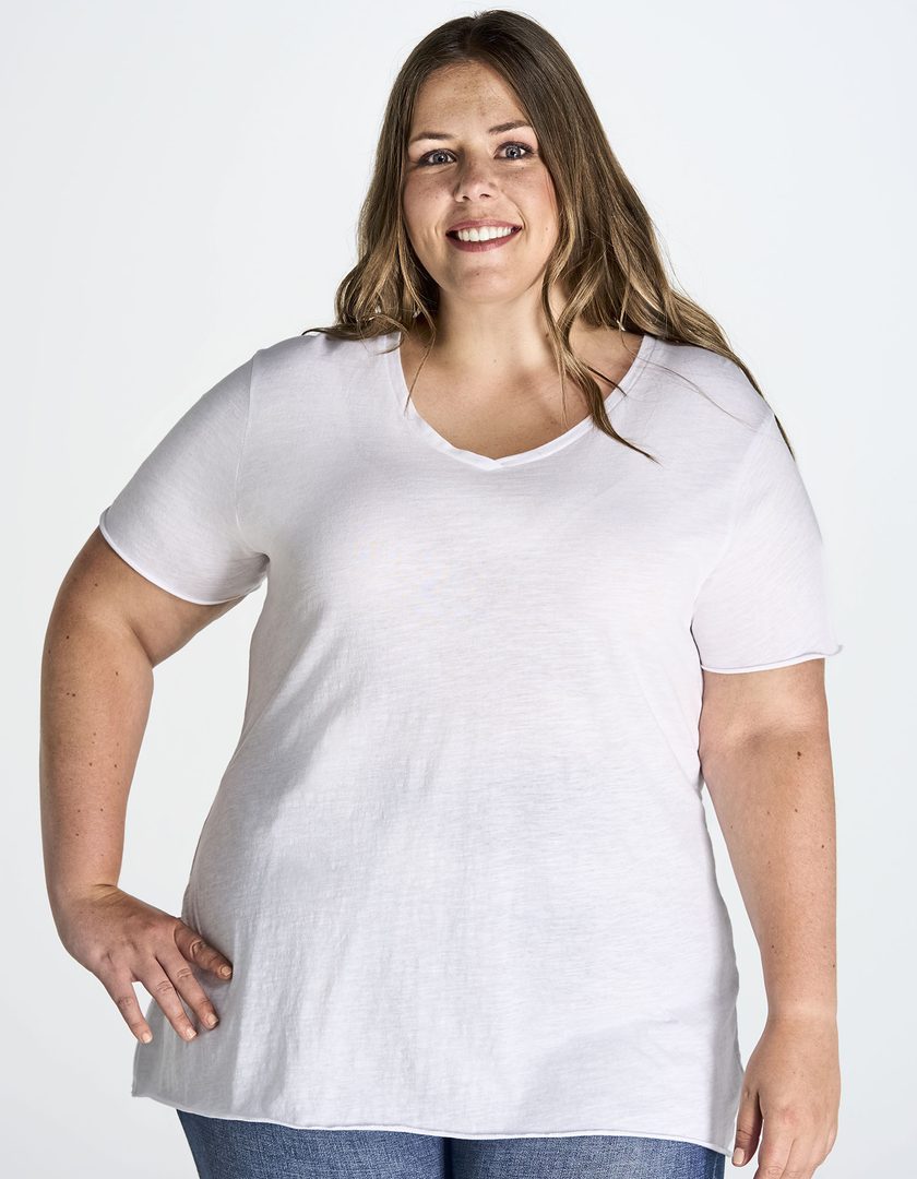 JHK Ladies´ Curves Slub T-Shirt