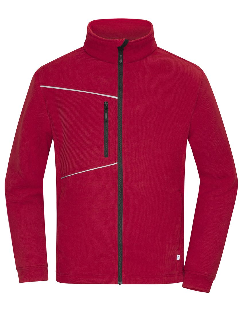 Daiber Fleece Jacket - Corduroy Look