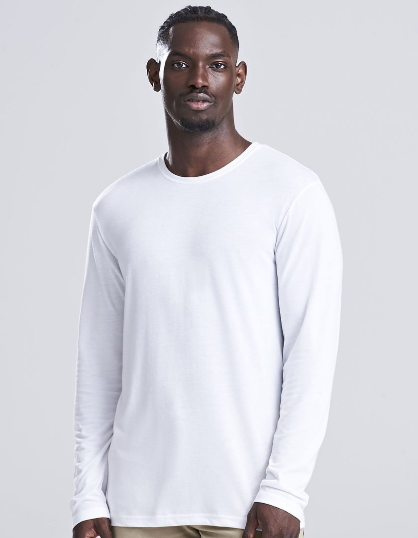 Just Ts Long Sleeve Tri-Blend T