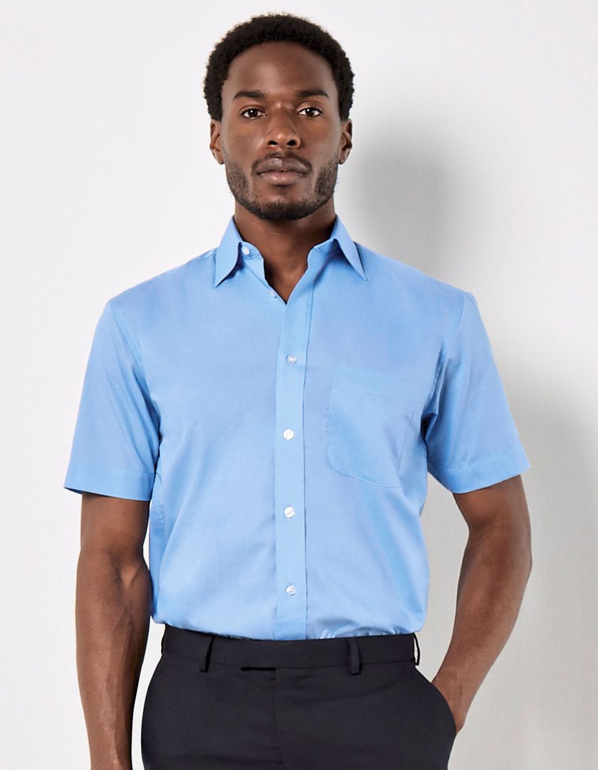 Kustom Kit Men´s Classic Fit Business Shirt Short Sleeve
