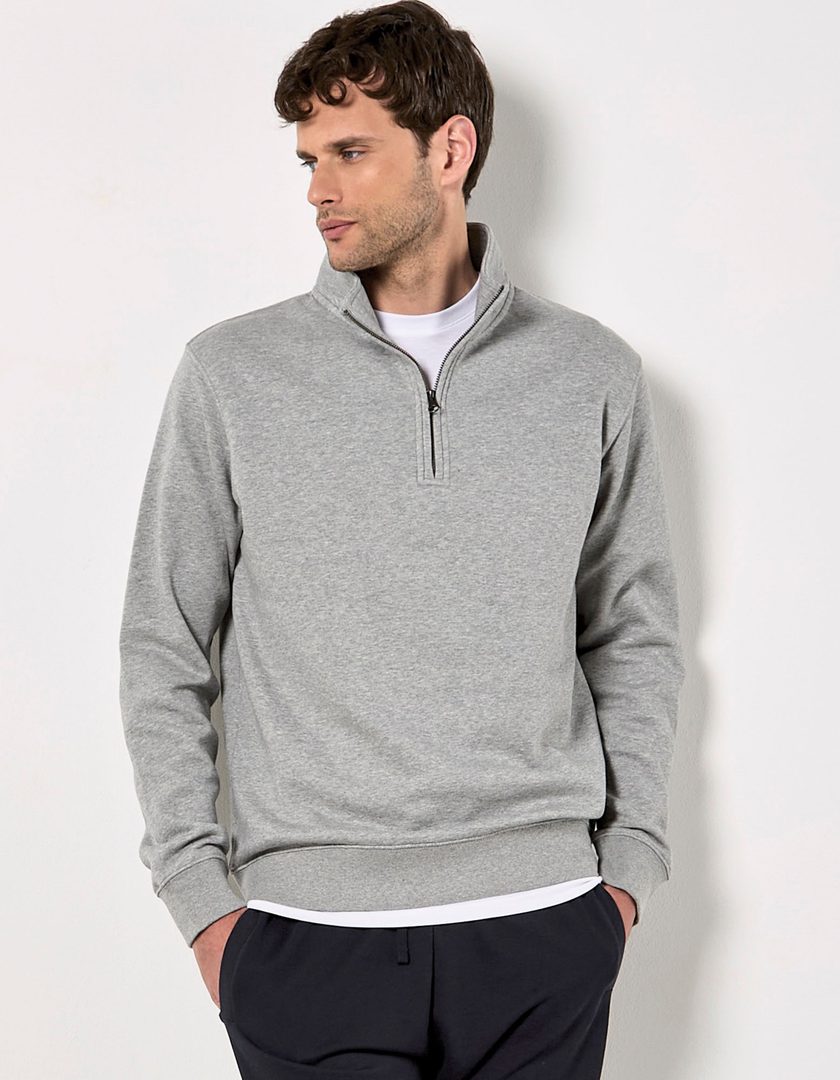 Kustom Kit Regular Fit 1/4 Zip Sweatshirt