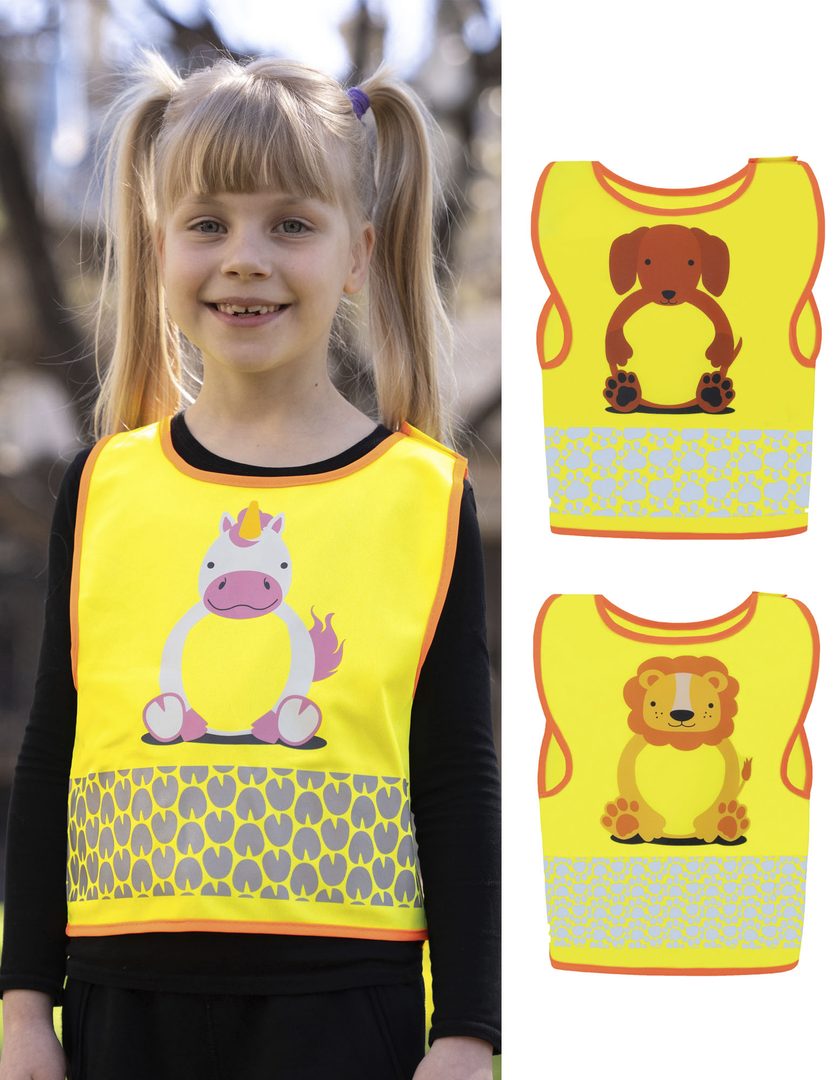 Korntex Children's Safety Vest Funtastic Wildlife