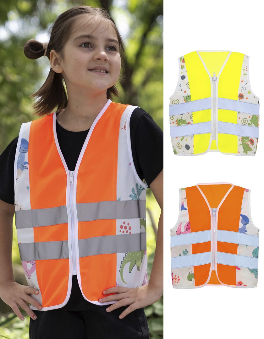 Korntex Children´s Safety Vest Action Dinosaurs