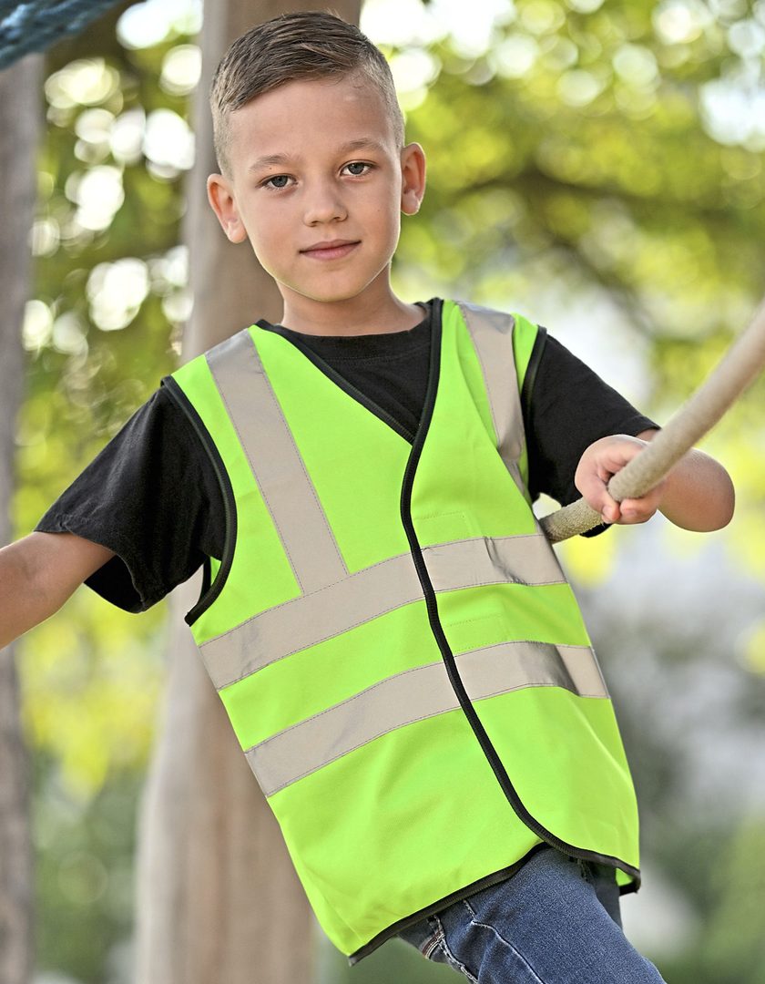 Korntex Childrens Safety Vest Esbjerg - 4 Reflective Stripes