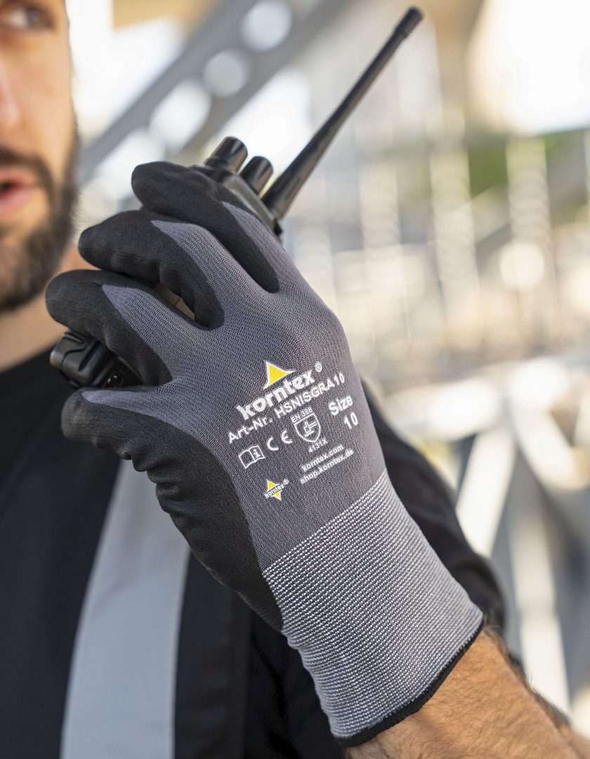 Korntex Elastic Nitrile Foam Gloves Izmir