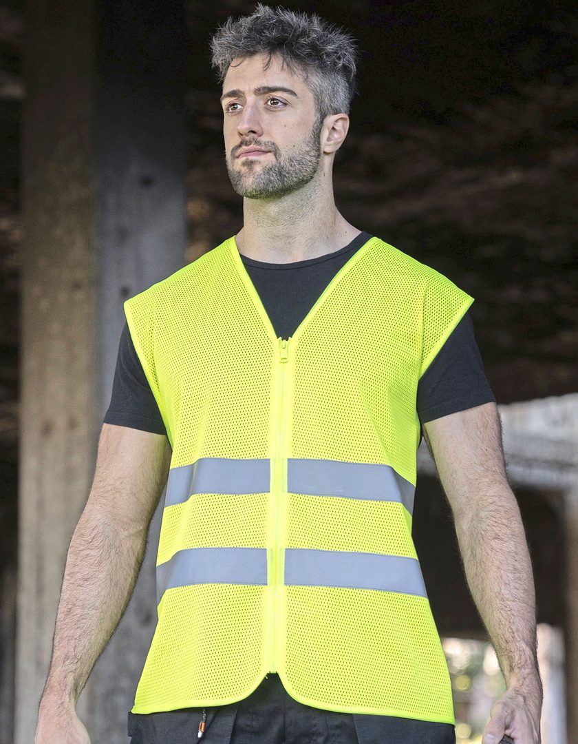 Korntex Comfort Mesh Safety Vest Rhodes CO² Neutral
