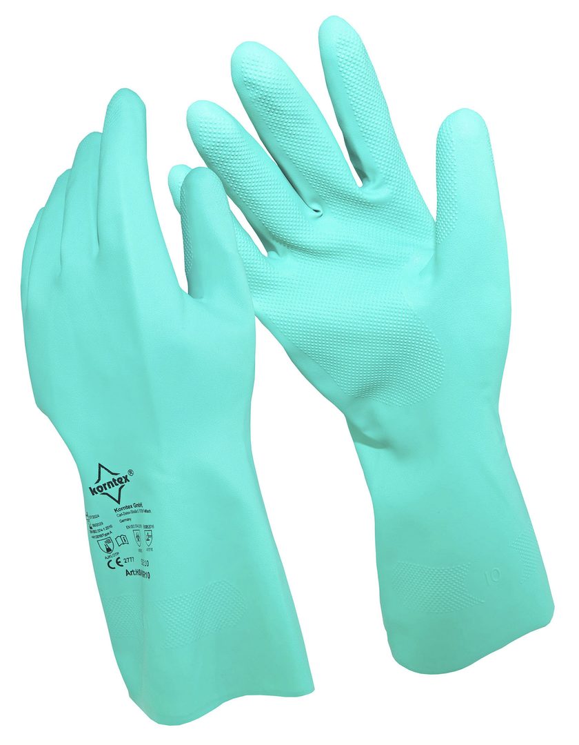 Korntex Nitrile Gloves Velourised Ankara