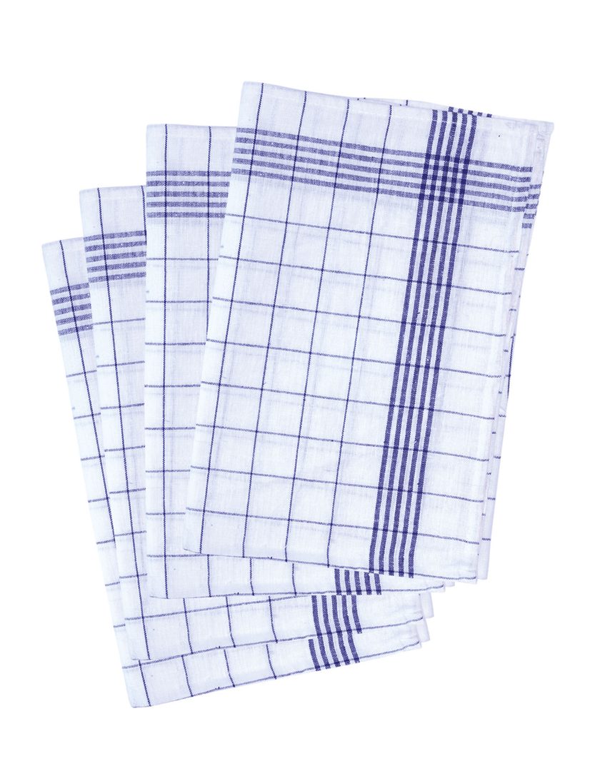 Karlowsky Geschirrtuch kariert (10-er Pack)