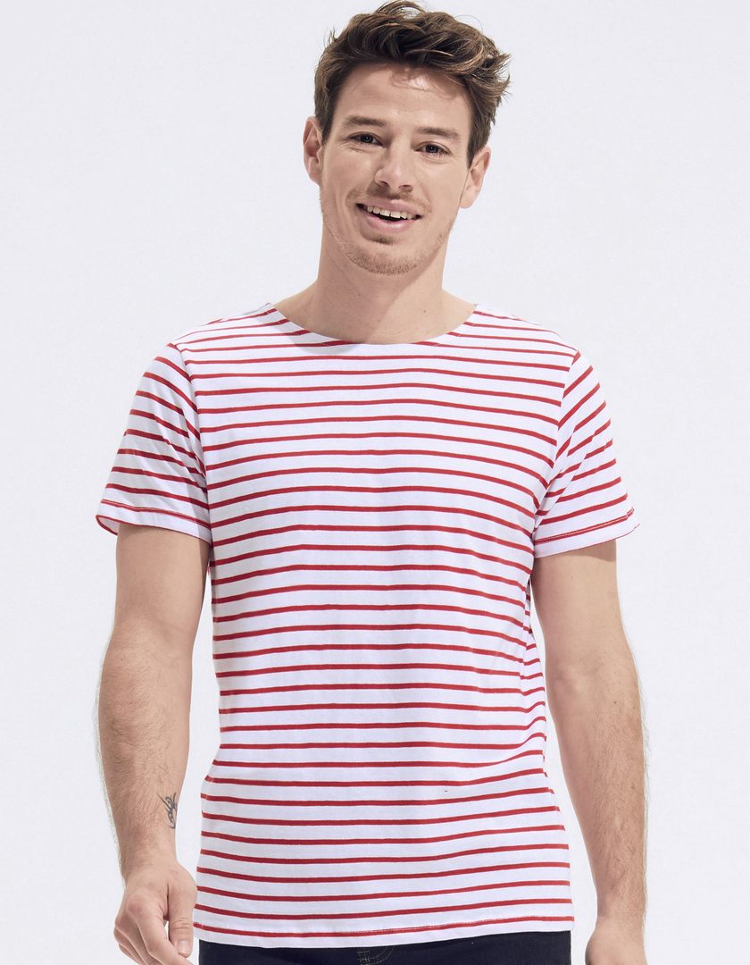SOL´S Men´s Round Neck Striped T-Shirt Miles