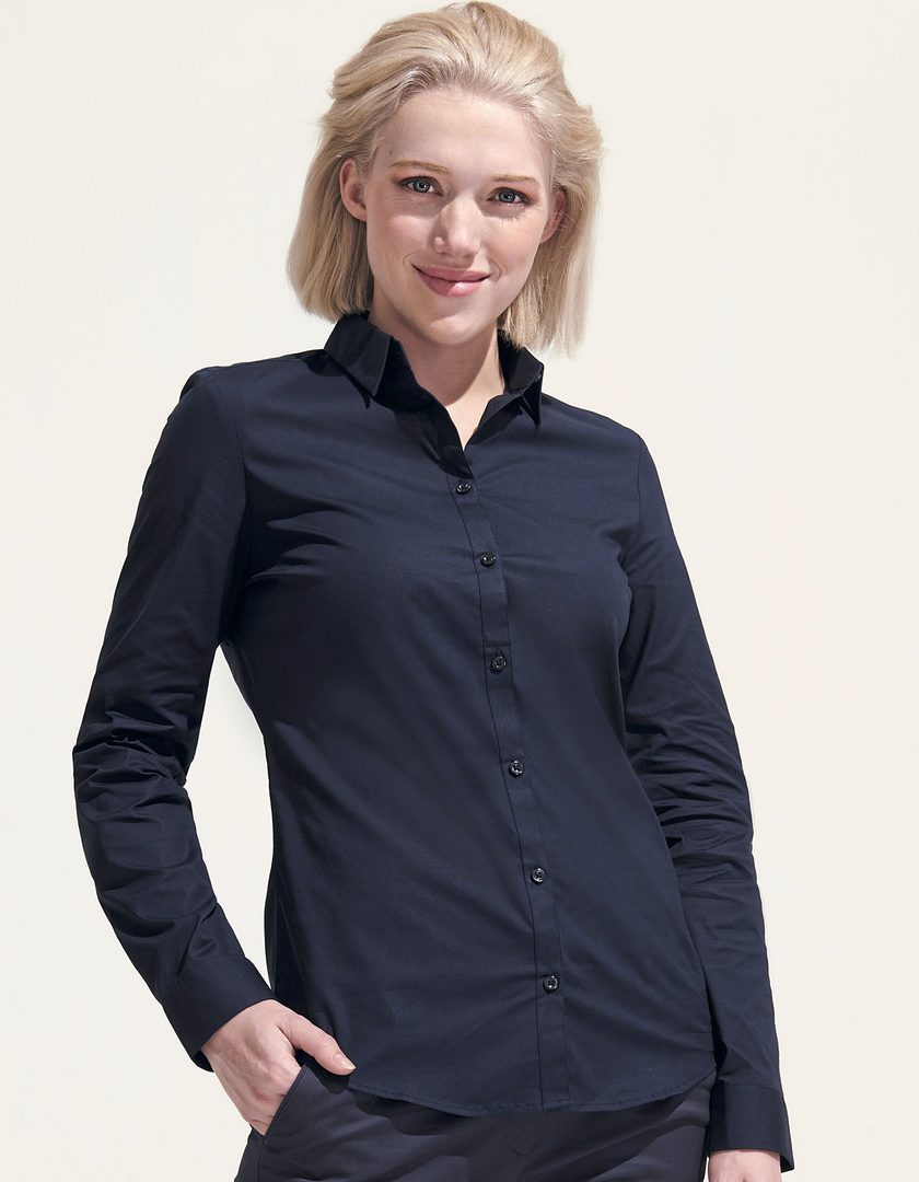 SOL´S Women´s Long Sleeve Stretch Shirt Blake