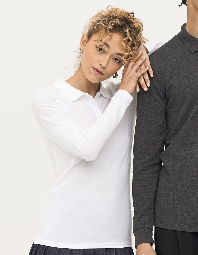 SOL´S Women´s Long-Sleeve Piqué Polo Shirt Perfect
