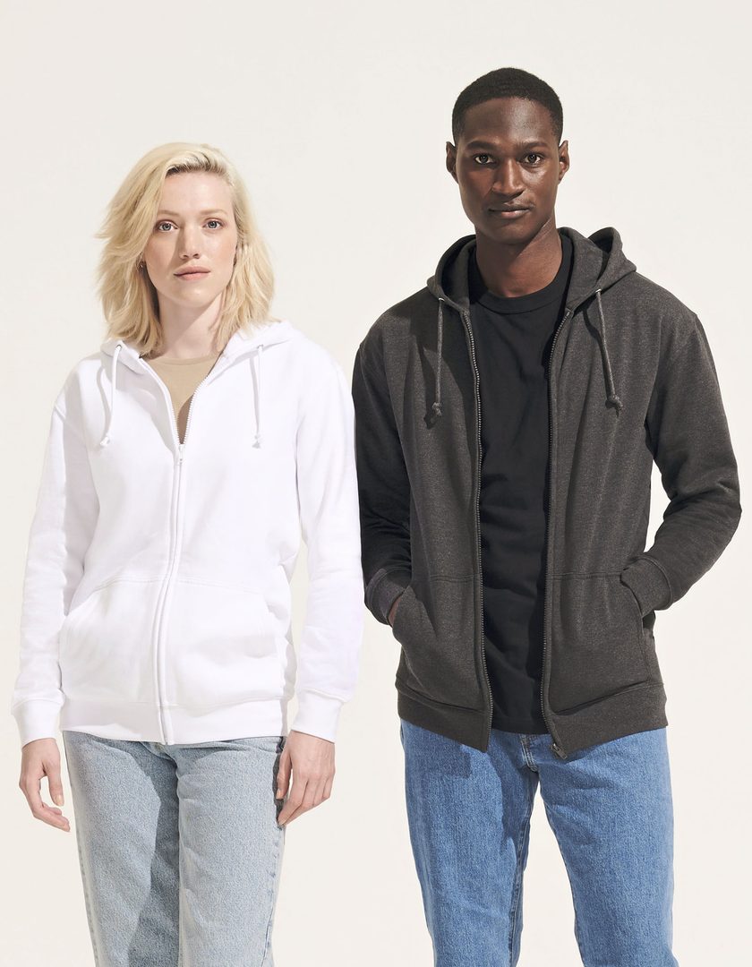 SOL´S Unisex Full-Zip Hoodie Carter