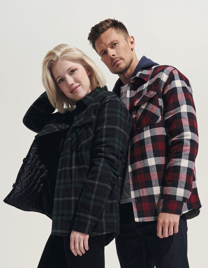 SOL´S Unisex Checkered Overshirt Noah