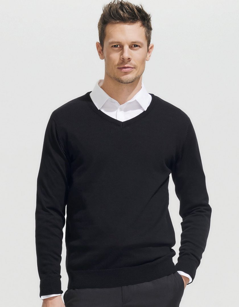 SOL´S Men´s V-Neck Sweater Galaxy