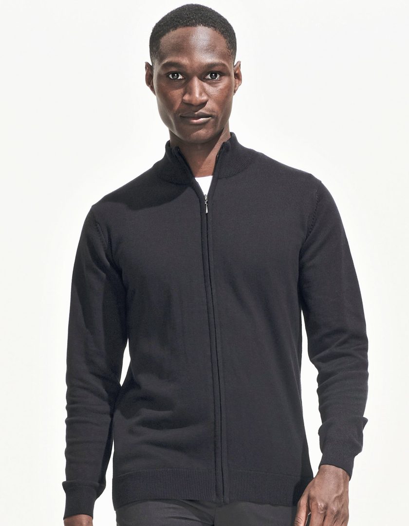 SOL´S Men´s Zipped Knitted Cardigan Gordon