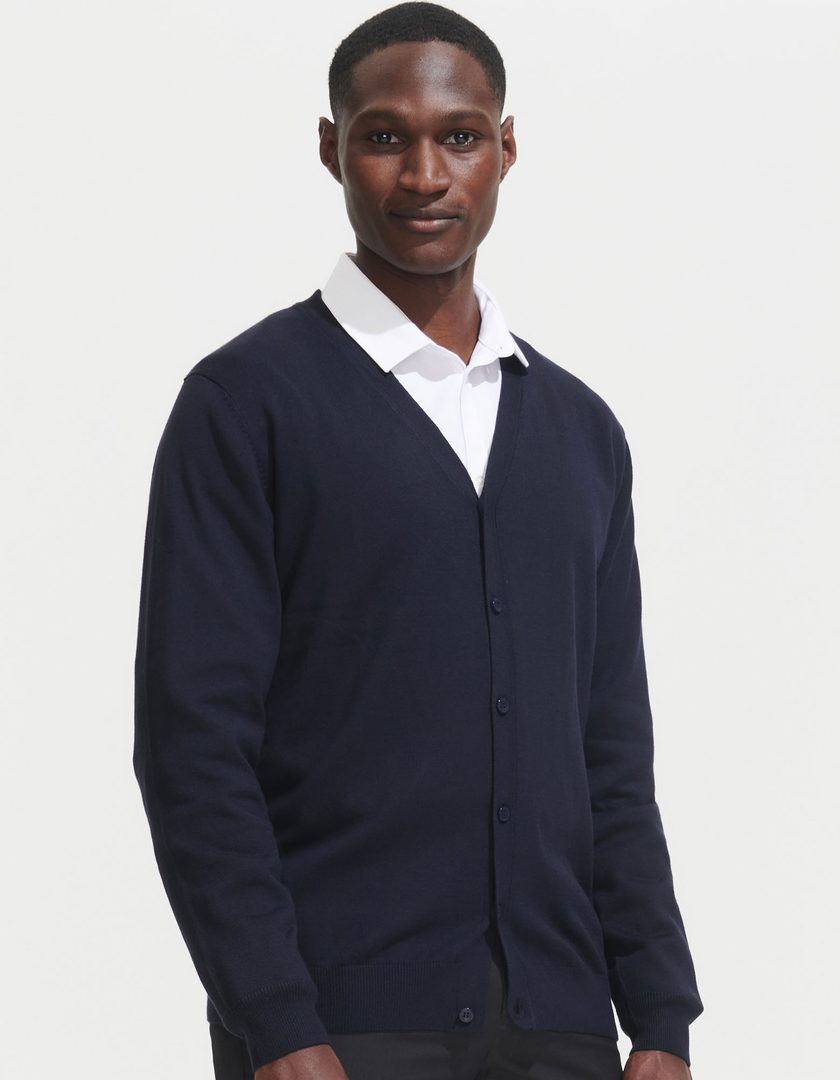 SOL´S Men´s Golden V-Neck Knitted Cardigan