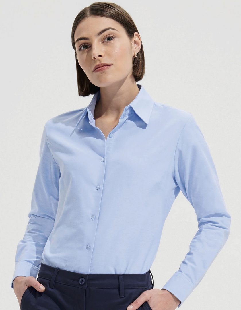 SOL´S Women´s Oxford-Blouse Embassy Long Sleeve