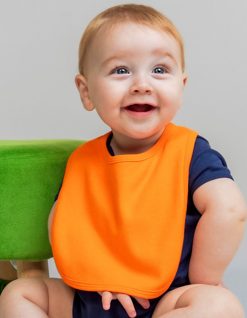 Larkwood Plain And Contrast Bib