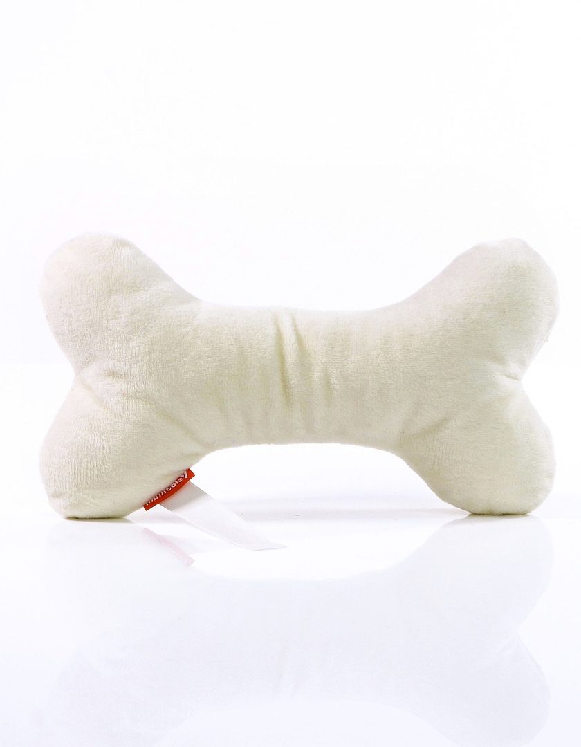 Mbw MiniFeet® Hundespielzeug Knochen mit Quietschfunktion