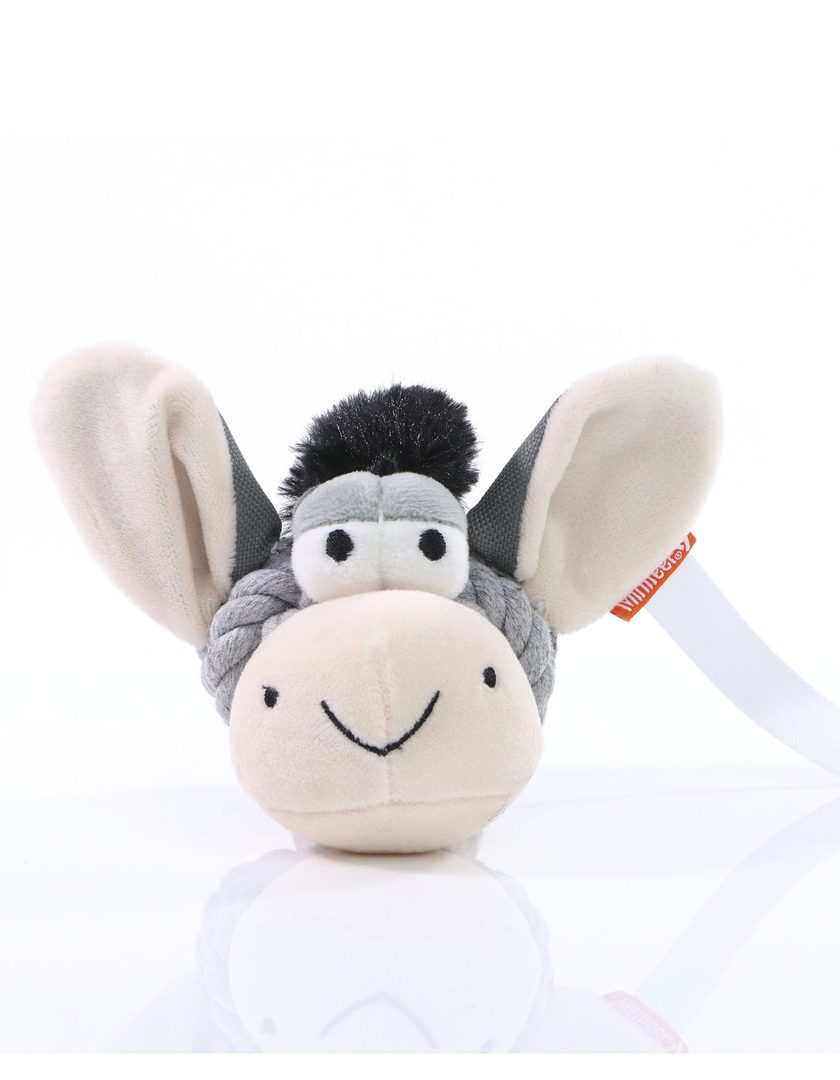 Mbw MiniFeet® Hundespielzeug Knotentier Esel