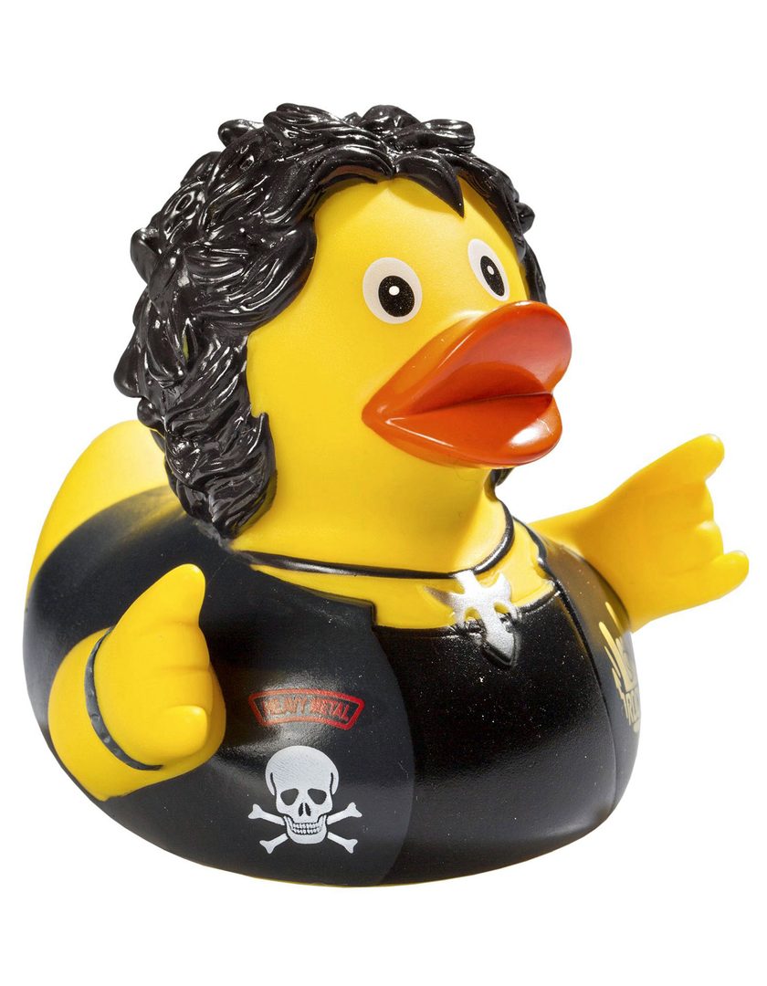 Mbw Schnabels® Quietsche-Ente Heavy Metal