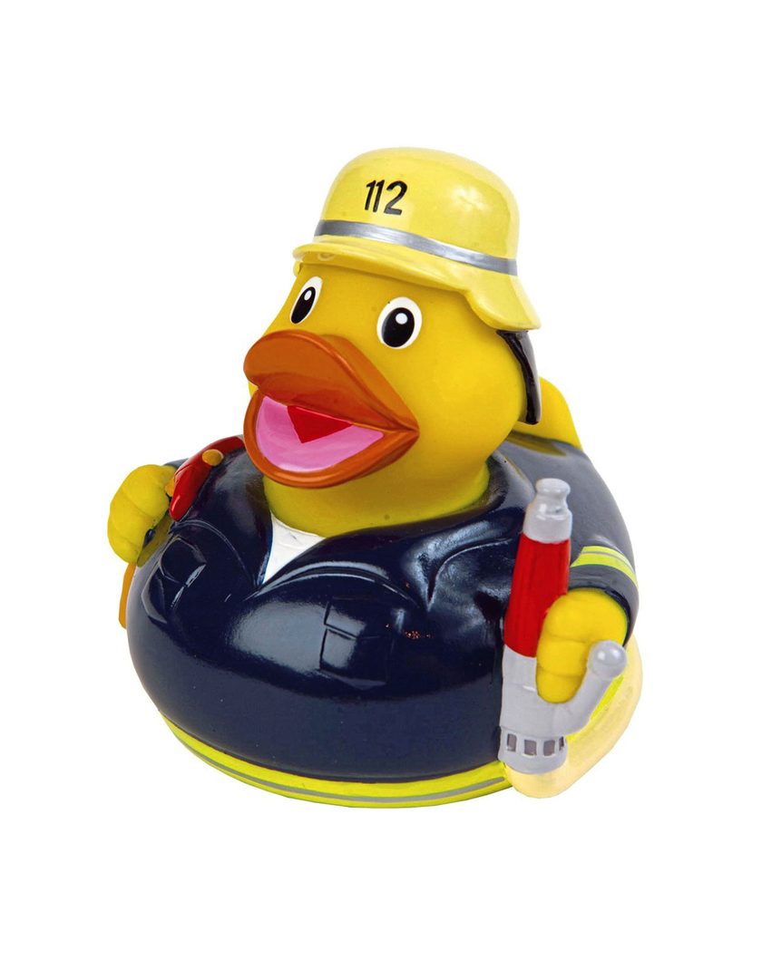 Mbw Schnabels® Quietsche-Ente Feuerwehr