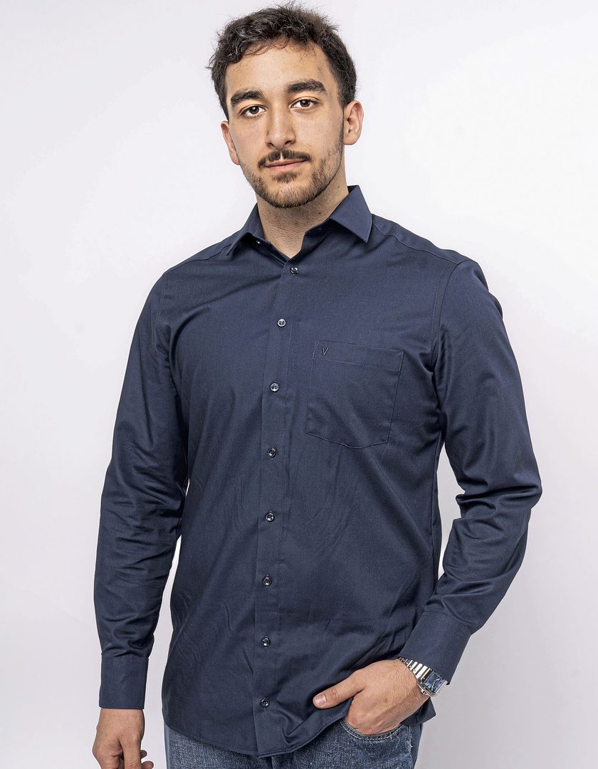 Marvelis Men´s Shirt Modern Fit Extra Long Sleeve
