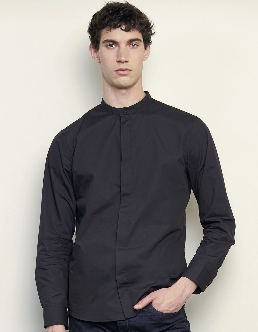 NEOBLU Men´s Mao Collar Shirt Bart