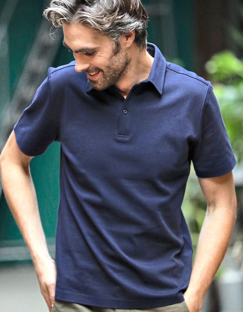 NEOBLU Men´s Mercerised Jersey Polo Shirt Relax Oscar