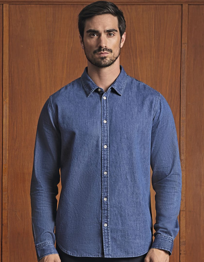 NEOBLU Men´s High-End Denim Shirt Bennett