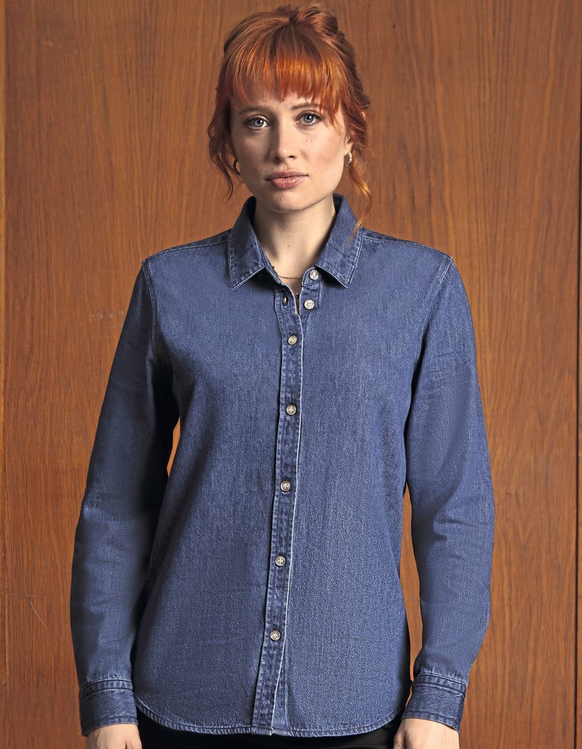 NEOBLU Women´s High-End Denim Shirt Bennett