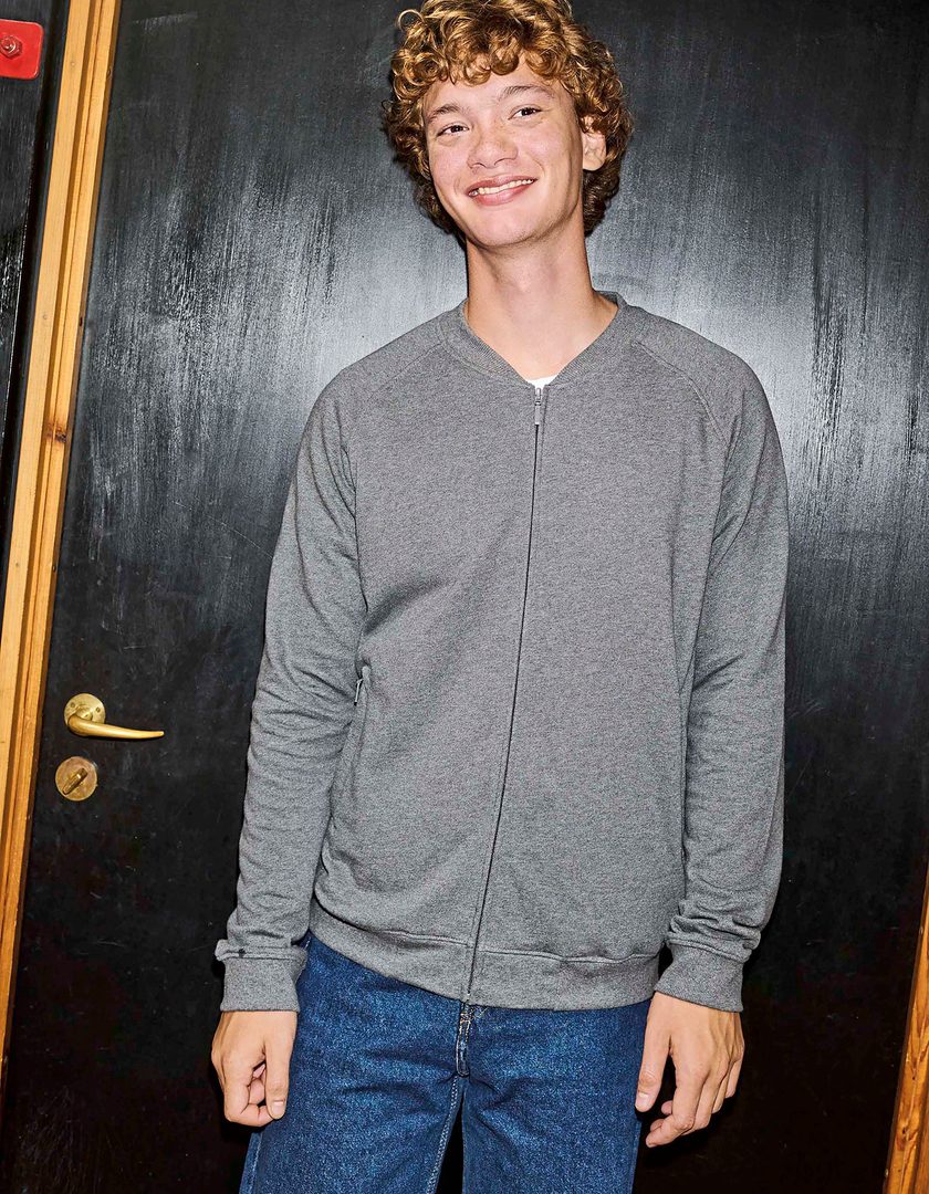 Neutral Unisex Jacket With Zip