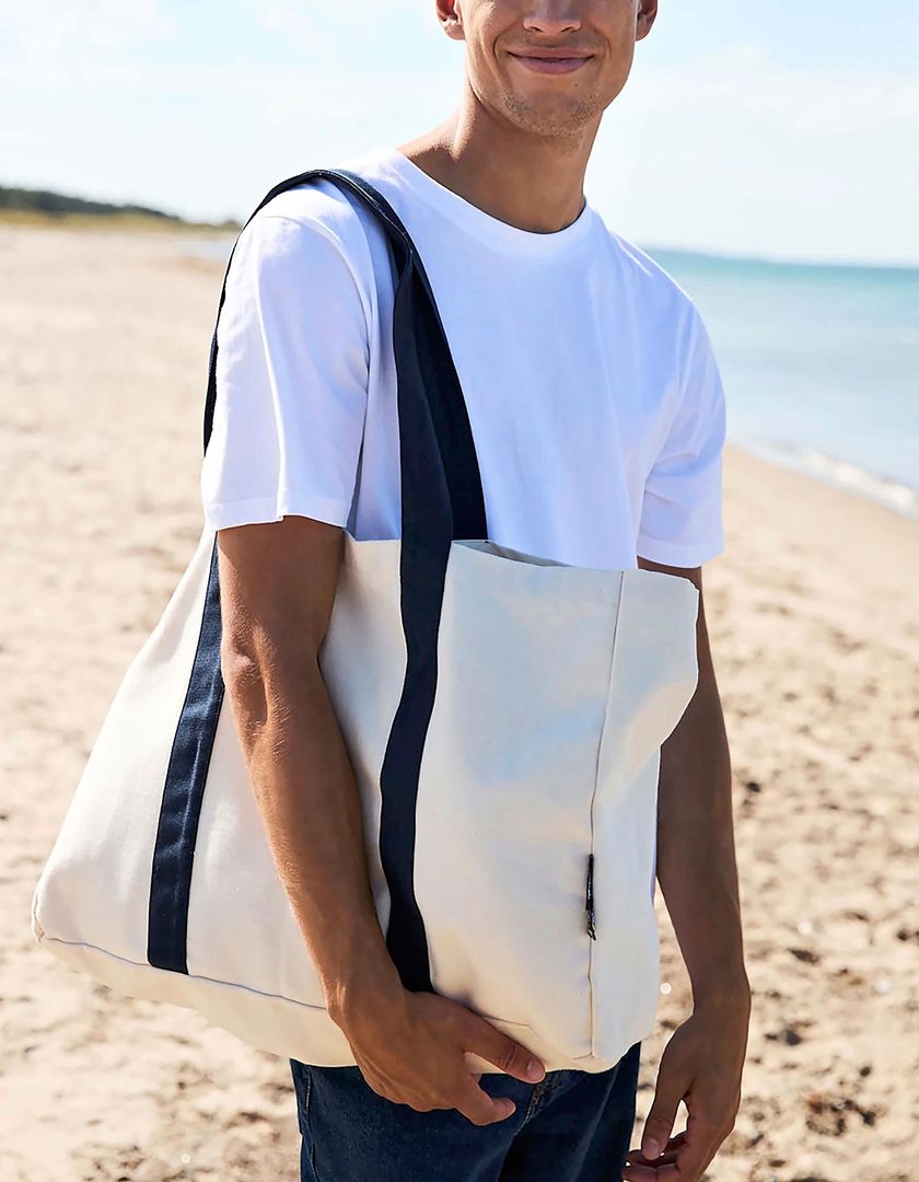 Neutral Beach Bag