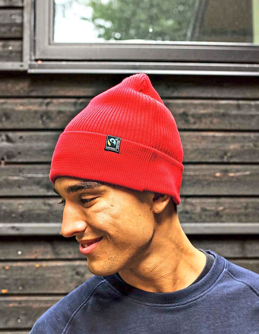Neutral Mixed Knit Beanie
