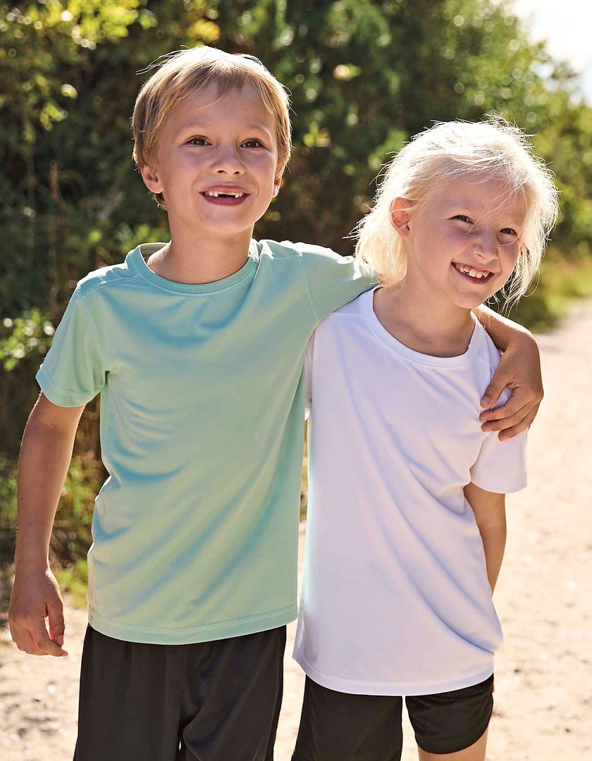 Neutral Recycled Kids Performance T-Shirt