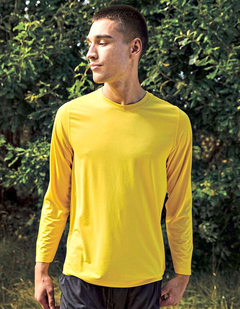 Neutral Recycled Performance Long Sleeve T-Shirt