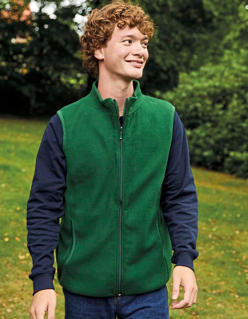 Neutral Recycled Fleece Vest