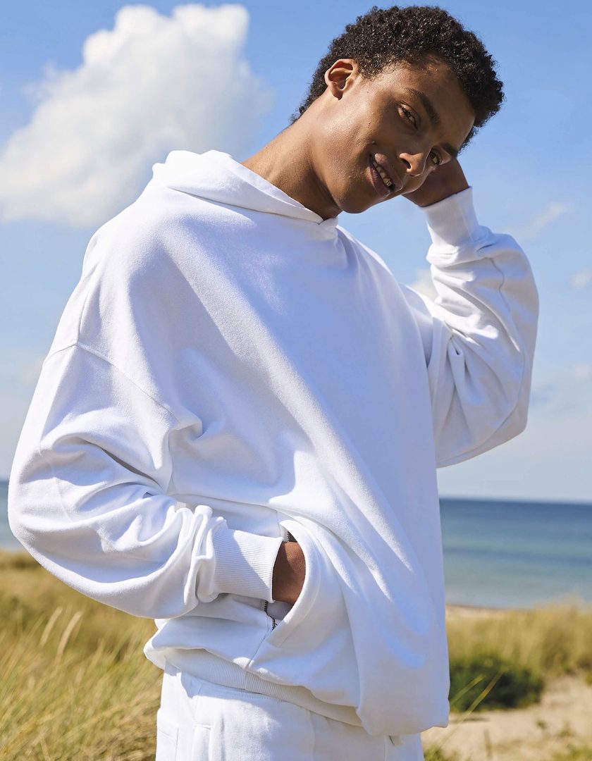 Tiger Cotton by Neutral Tiger Cotton Oversized Hoodie with Side Pockets