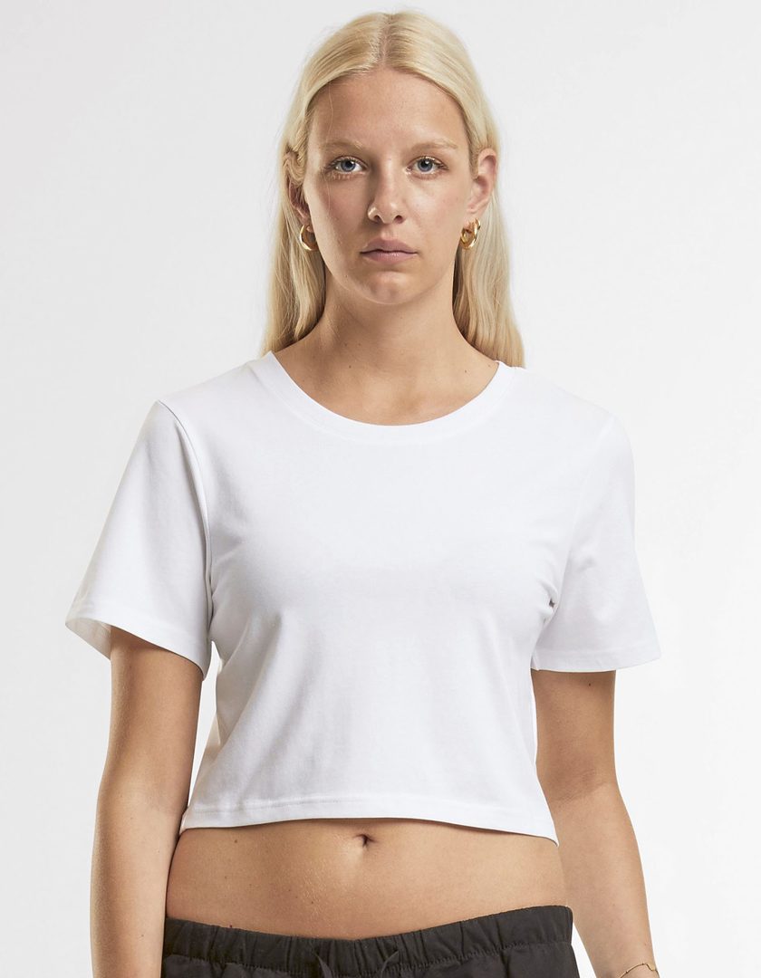New Morning Studios Ladies Cropped Tee