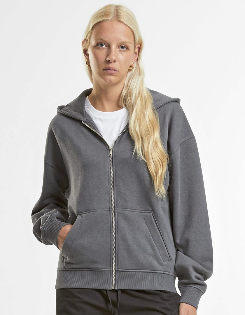 New Morning Studios Oversized Zip Hoody
