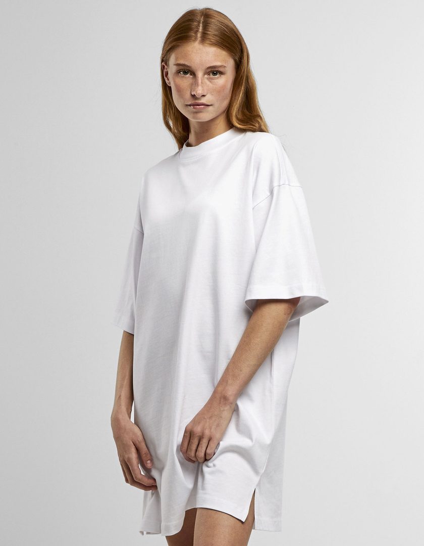 New Morning Studios Ladies Heavy Oversized Tee Dress