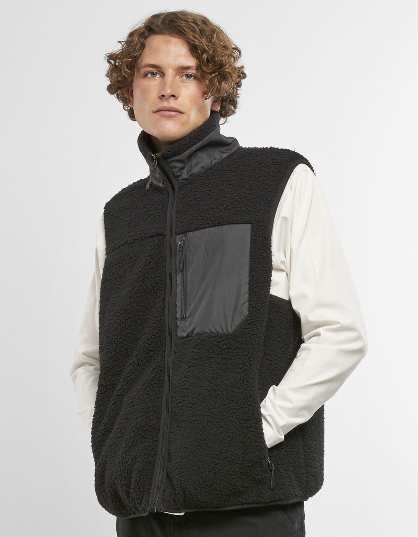 New Morning Studios Bonded Sherpa Vest