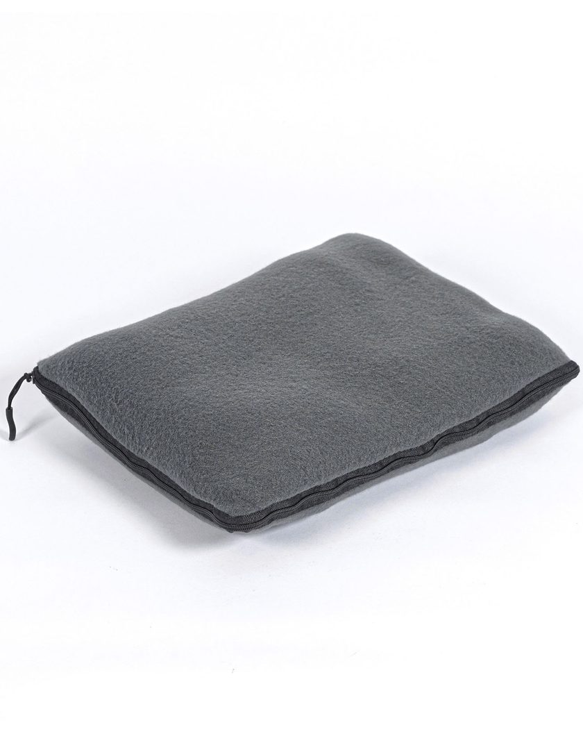 L-merch Mikrofleece-Decken-Kissen-Set Recycled